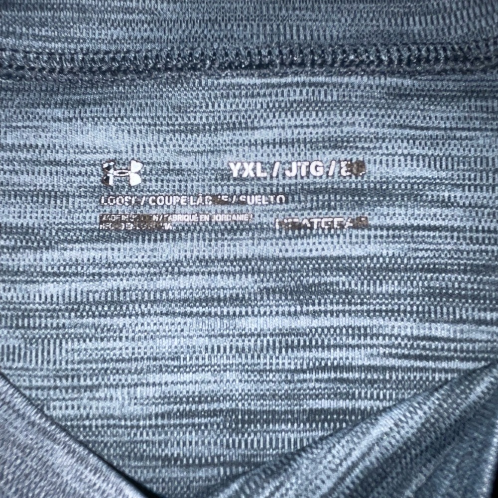 Under Armour Blue Heathered Tee